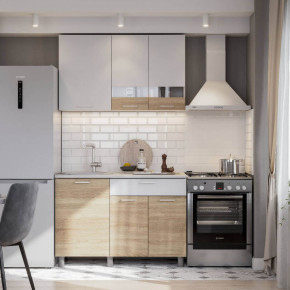 Кухонный гарнитур КГ-4(1200) в Олёкминске - olekminska.mebelnovo.ru | фото