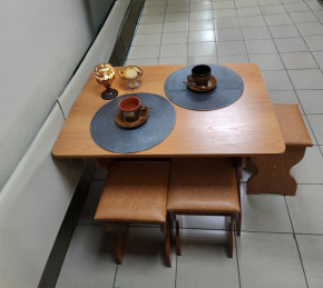 Обеденная зона Миссия (бук) в Олёкминске - olekminska.mebelnovo.ru | фото