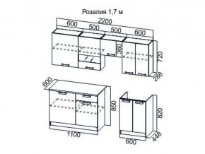 Розалия 1.7м (sv) в Олёкминске - olekminska.mebelnovo.ru | фото