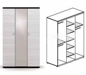 Шкаф 3-х дверный Гретта СБ-208 в Олёкминске - olekminska.mebelnovo.ru | фото