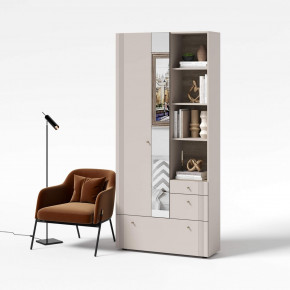 Вешалка с зеркалом Одетта (ВШ1) в Олёкминске - olekminska.mebelnovo.ru | фото